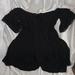 Torrid Dresses | Black, Mini, Off Shoulder, Some Lacy Dress. Torrid Size 1 | Color: Black | Size: 1x