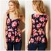 Anthropologie Tops | Anthropologie Postmark Clovelly Peplum Top Xs | Color: Pink/Purple | Size: Xs
