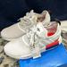 Adidas Shoes | Adidas, Nmd/R1 Originals White, Blue, And Red | Color: Red/White | Size: 8