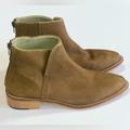 Free People Shoes | Free People Century Ankle Bootie Beige Suede Leather Women’s Size 37 (Us 6.5) | Color: Tan | Size: 6.5