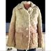 Anthropologie Jackets & Coats | Anthropologie Ombre Faux Fur Cream Pink Coat Jacket Nwot New M | Color: Cream/Pink | Size: M