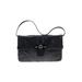 Tracy Reese Leather Shoulder Bag: Black Print Bags