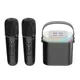 Y1-Mini microphone karaoké avec haut-parleur lumières RVB machine de karaoké portable boîte de