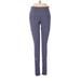 Victoria Sport Active Pants - Mid/Reg Rise: Purple Activewear - Women's Size Medium