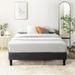 Nora® by Wayfair Sleep Kirwin Fabric Upholstered Platform Bed Metal in Gray | 13.4 H x 76 W x 80.5 D in 9723ADA96A1D45519232750ADF3B9A3A