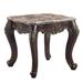 World Menagerie Winigan Marble/Marble Look End Table in Brown | 26 H x 27 W x 27 D in | Wayfair A003D1BBBF0A4336B3A75CB69D23798C