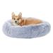 Tucker Murphy Pet™ Calming Donut Dog Bed for Medium Dogs in Blue | 8 H x 30 W x 30 D in | Wayfair 2C7E9ACEF5F34BB0AD5A085088B97D18