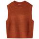 vidaXL Kids' Sweater Vest Knitted Cognac 128