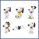 Nette Snoopy Kompatibel Lego Baustein Micro Partikel Cartoon Ornament Puppe kinder Geschenk Montiert
