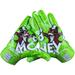 Battle Sports Youth Money Man 2.0 Football Receiver Gloves - XL - Neon Green