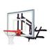 First Team RoofMaster III Steel-Acrylic Roof Mounted Adjustable Basketball System44; Grey