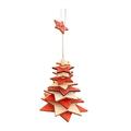 Pianpianzi Wind Chimes Indoor Glass Crystals for Windows Rainbow Window Light Catcher Crystal Christmas Decoration Christmas Gift Wooden Bell Pendant Christmas Tree