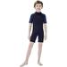 Kids Wetsuit for Boys and Girls 2/2mm Neoprene Thermal Swimsuit Toddler/Junior/Youth Diving Suit