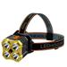 Multi-function Outdoor Running Lamp LED Rechargeable Riding Head Torch Work Light Fishing Glare Headlight Camping Headlamp Head-mounted Lighting