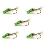 5 Fly Baits Fly Fishing Bait Floating Dry Fly Mayfly Lure for Trout Salmon Bass Catfish Fly Fishing Flies Lure Assortment