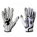 Youth Football Gloves Kids Silicone Grip Receiver Gloves for Kids with Super Stick Ability for Best Game Experience