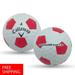 24 Callaway Chrome Soft Truvis Red 5A - Mint - Pre-Owned Recycled Golf Balls by Mulligan Golf Balls