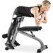 Roman Chair Hyperextension Bench Adjustable Workout Back Extension Bench Machine for Glute Hamstring and Lower Back Multipurpose Roman Chair Exercise Equipment for Whole-Body Training