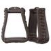 Royal King Oversized Western Stirrups Dark Oil