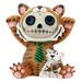 Brown Tigrrr with Small Tiger Furry Bones Collectible Statue