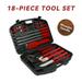 Royal Gourmet TF1819 Stainless Steel Spatula 18 pieces Non-Stick Dishwasher Safe Grilling Tool Set