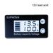 Battery Monitor DC7-68V Digital Battery Capacity Tester Percentage Level Voltage Meter LCD Display for Motorcycle