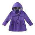 Winter Savings Clearance! Lindreshi Winter Coats for Toddler Girls and Boys Toddler Kids Baby Boys Girls Fashion Solid Color Windproof Jacket Detachable Hooded Windbreaker Coat