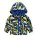 Winter Savings Clearance under 5.00! Lindreshi Winter Coats for Toddler Girls and Boys Toddler Kids Baby Boys Girls Fashion Cute Flowers Car Pattern Windproof Jacket Hooded Coat