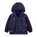 SILVERCELL Toddler Baby Boys Fleece Hooded Jacket Long Sleeve Windproof Coats Zip Up Trench Windbreaker Outerwear 3-12T