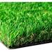 GATCOOL Artificial Grass 1.38 Pile Height Custom Sizes 4 x26â€˜ Realistic Synthetic Grass Drainage Holes Indoor Outdoor Pet Faux Rug Carpet for Garden Backyard Patio Balcony 4FTx26FT (104sq ft)