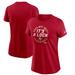 Women's Nike Scarlet San Francisco 49ers 2023 NFC West Division Champions Locker Room Trophy Collection T-Shirt