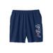 Men's Big & Tall Fila® fleece logo shorts by FILA in Navy (Size 2XL)