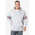 Men's Big & Tall Fila® Fleece Hoodie by FILA in Heather Grey (Size 4XL)