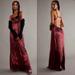 Free People Dresses | Nwot Free People Karlie Maxi Backless Dress | 4 | Color: Purple/Red | Size: 4