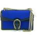 Gucci Bags | Gucci 400249 Dionysus Blue Casy Wool And Leather Shoulder Bag | Color: Blue/Brown | Size: Os