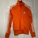 Adidas Jackets & Coats | Adidas Jacket Firebird Track Top Sports Jacket Orange | Color: Orange/White | Size: Xs