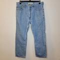 Levi's Jeans | Levis Mens 505 Regular Fit Straight Leg Blue Denim Light Wash Jeans Size 36 X 30 | Color: Blue | Size: 36
