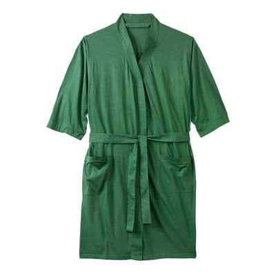 Cotton Jersey Robe by KingSize in Heather Hunter (Size 8XL/9XL)