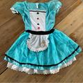Disney Costumes | Disney Alice In Wonderland Alice Costume. | Color: Blue | Size: 10