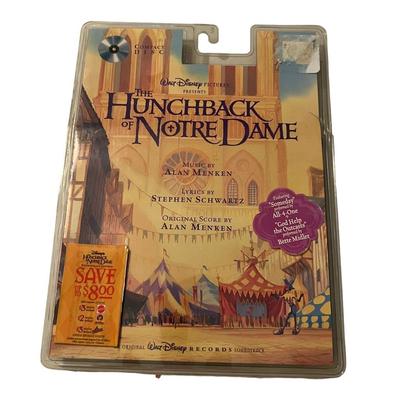 Disney Media | Hunchback Of Notre Dame [Blister] By Alan Menken New Cd, Jun-1996, Walt Disney) | Color: Blue/Red | Size: Os
