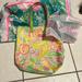 Lilly Pulitzer Bags | Lilly Pulitzer For Este Lauder Bag And Plastic Pouch. | Color: Green/Pink | Size: Os