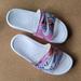 Nike Shoes | Nike Benassi Jdi 618919 113 Print Slides White Summer Floral Women Size 6 | Color: White | Size: 6