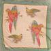 Gucci Accessories | Gucci Pink Green Yellow Parrots Silk Scarf 32 X 32. Authentic. Logo | Color: Green/Pink | Size: 32 X 32