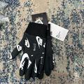 Nike Accessories | Nike Men's Club Fleece Logo Gloves Black/White/Lt Crimson M, L, Xl Nwt | Color: Black/White | Size: Various