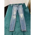 American Eagle Outfitters Jeans | American Eagle Womens Blue Jegging Jeans Sz 2 Pants Stretch Ladies Denim | Color: Blue | Size: 2