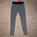 Nike Pants & Jumpsuits | Nike Leggings Size Medium | Color: Gray | Size: M