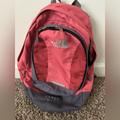 The North Face Bags | Northface Backpack | Color: Gray/Pink | Size: Os
