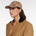 Gucci Accessories | Gucci Gg Giant Logo Canvas Baseball Hat Cap | Color: Brown/Cream | Size: Os
