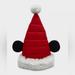 Disney Accessories | Nwt Disney Mickey Santa Hat. | Color: Red/White | Size: One Size