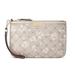 Nine West Bags | Nine West Designer Lawson Wristlet With Gold-Tone Hardware, Top Zipper, Cc Slots | Color: Cream/Tan | Size: Os